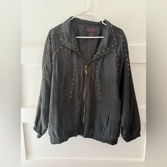 Studio Sportif Jackets & Blazers - Studded Black Jacket 100% Silk